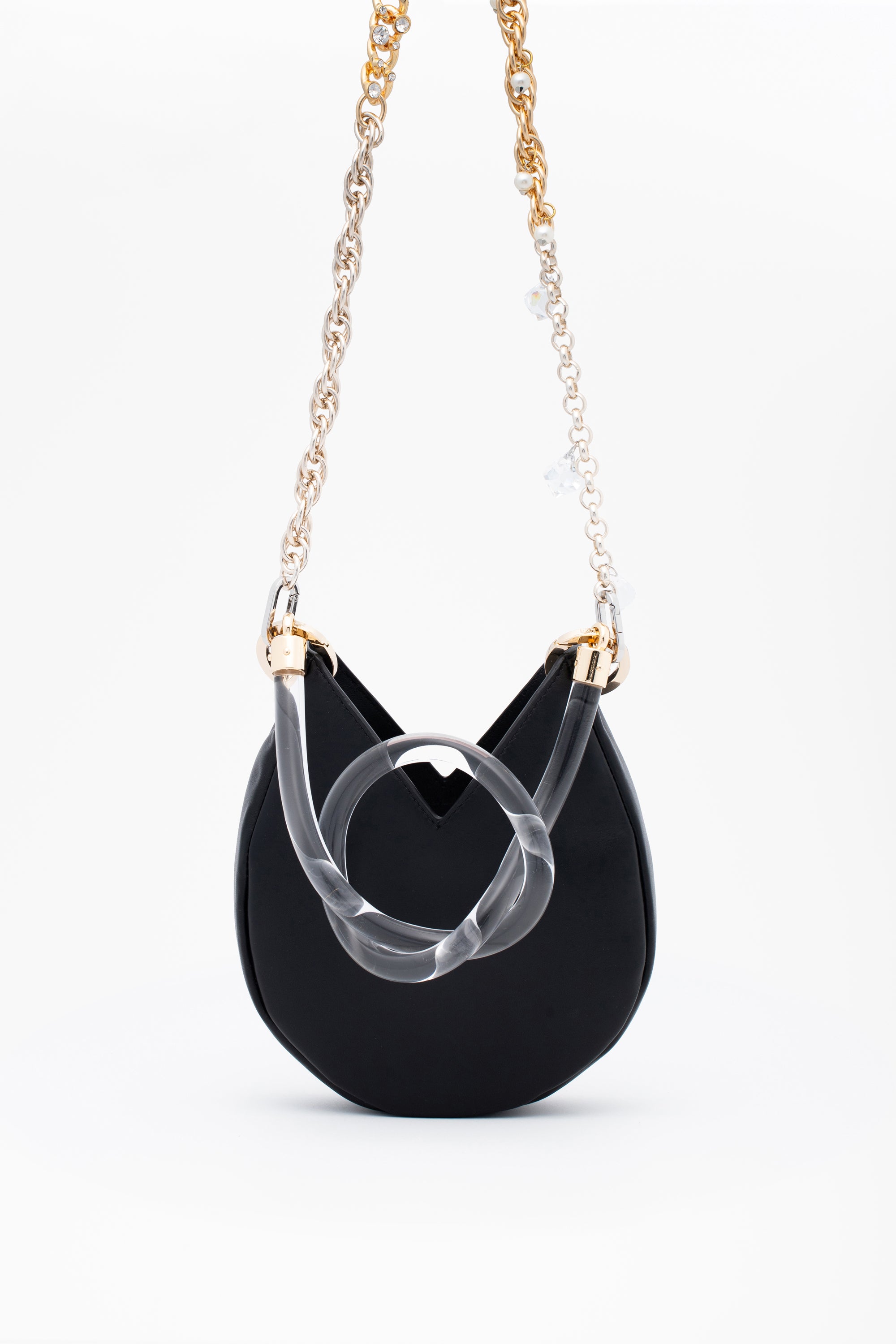 BORSA-DONNA-PELLE-DIANA-NERA-FRONTALE-CATENA-ALTA-MANICO_Stella_Vi_E-shop