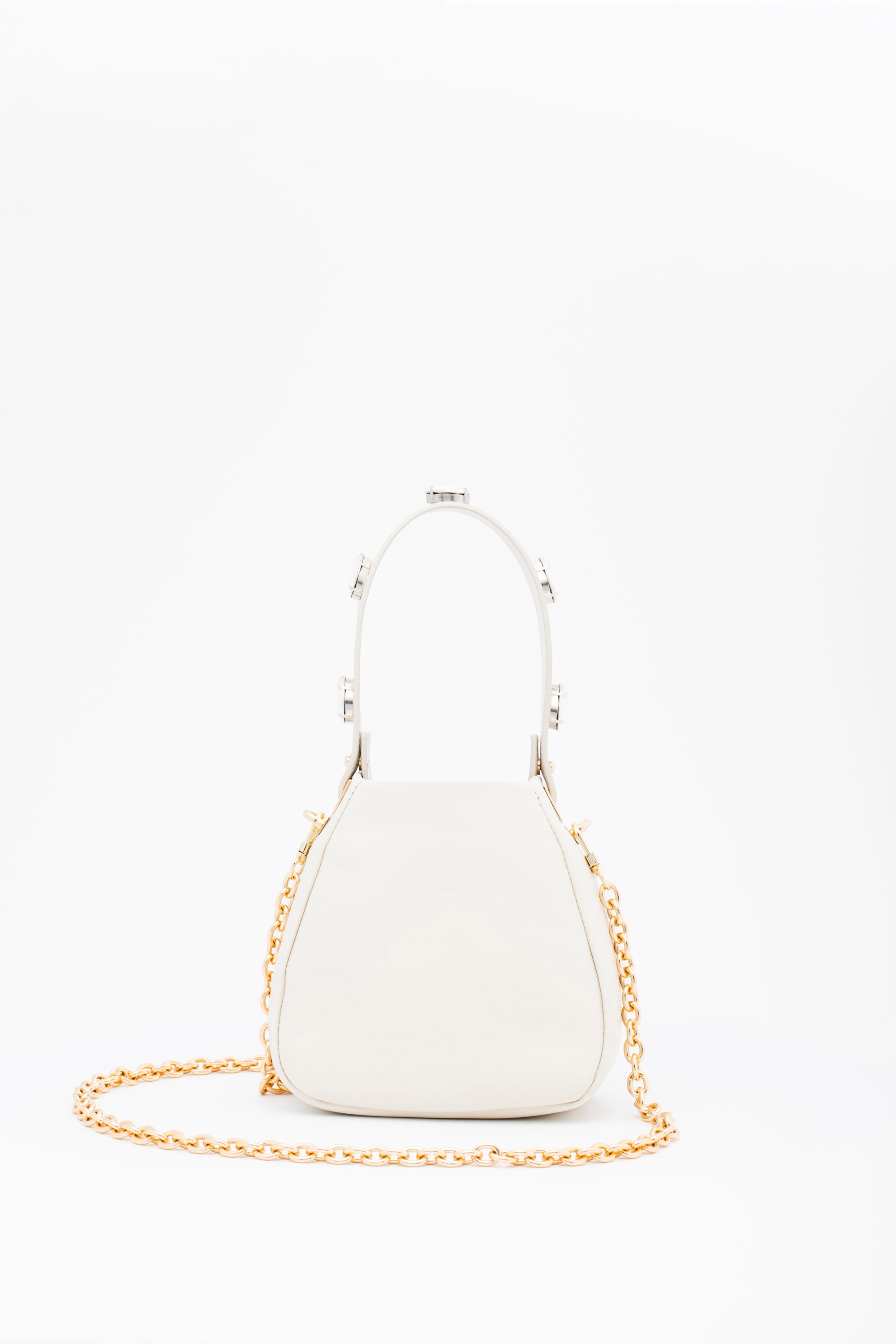 Borsa_donna-pelle-bianca-frontale-catena-Stella_Vi_E-shop